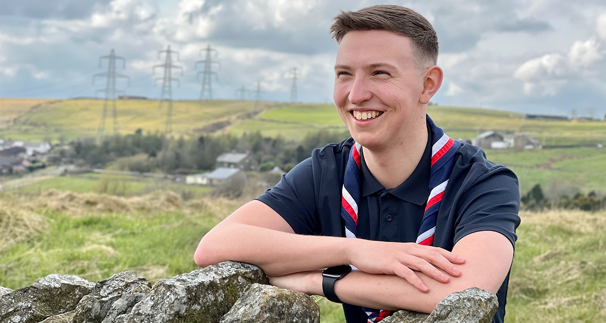 East Lancashire Scouts announces the appointment of a 19 year-old Youth Commissioner