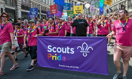 Scout Pride is Back at Manchester Pride