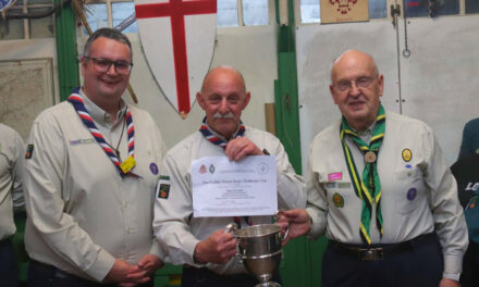 Celebrating Service: Michael Grime Awarded the Silver Challenge Cup